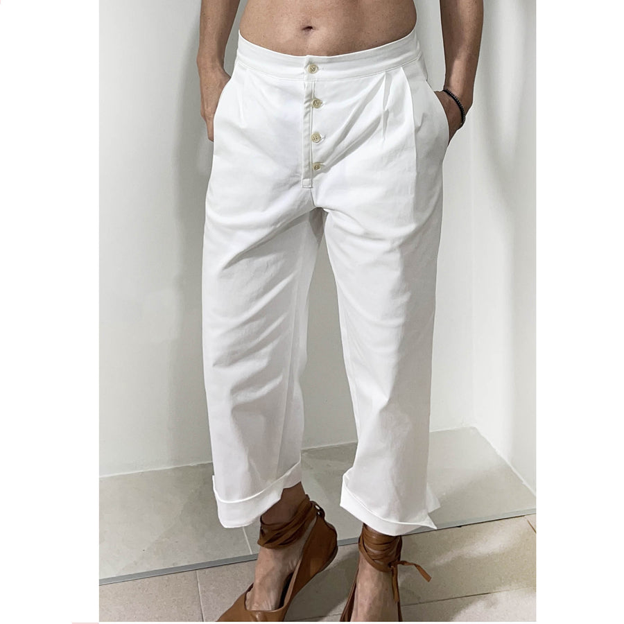 GHOST - Pantalone bianco