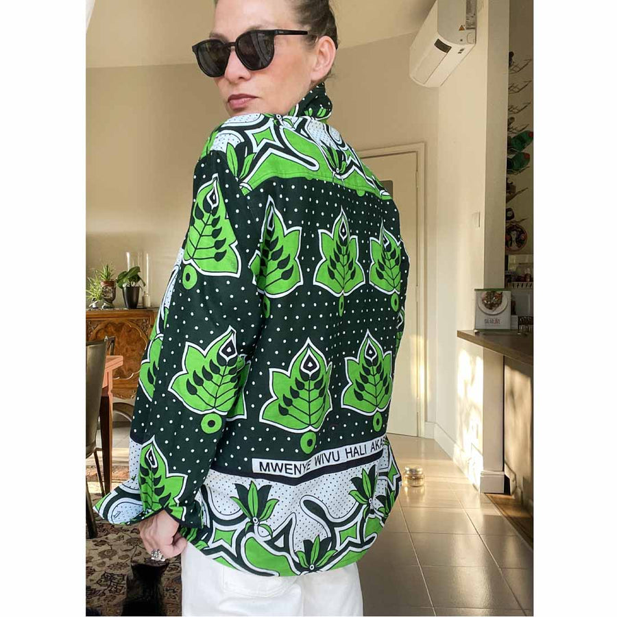 AMOUR KANGA - Camicia in tessuto originale KAnga