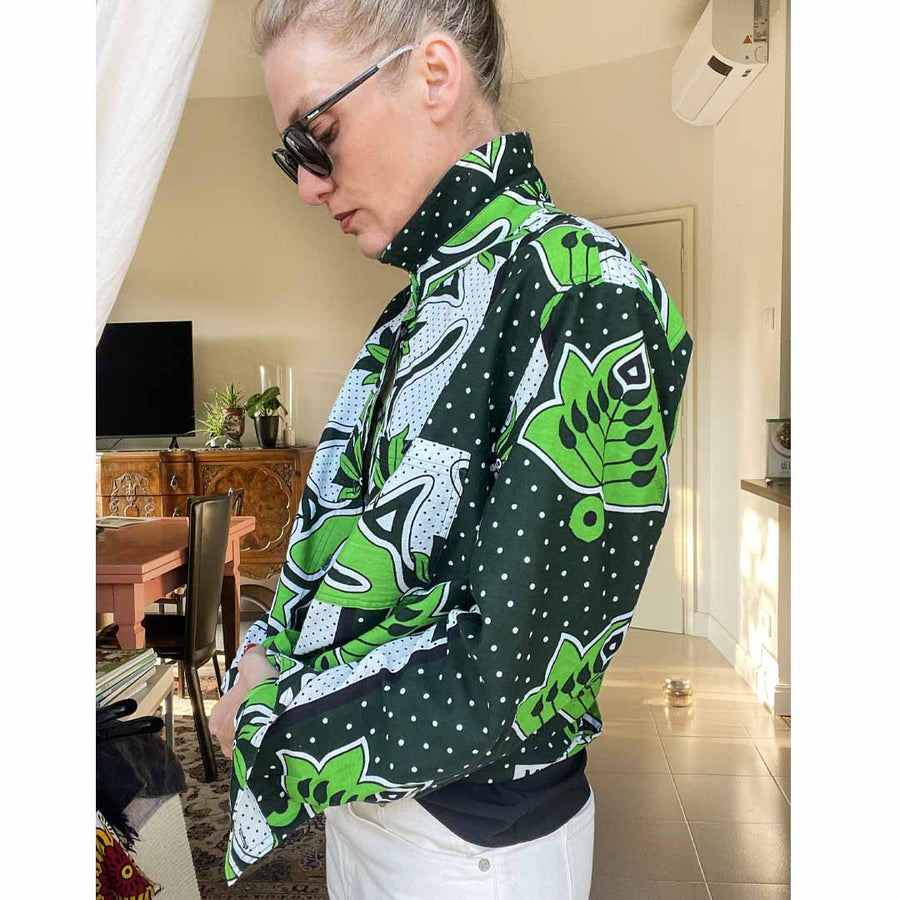 AMOUR KANGA - Camicia in tessuto originale KAnga