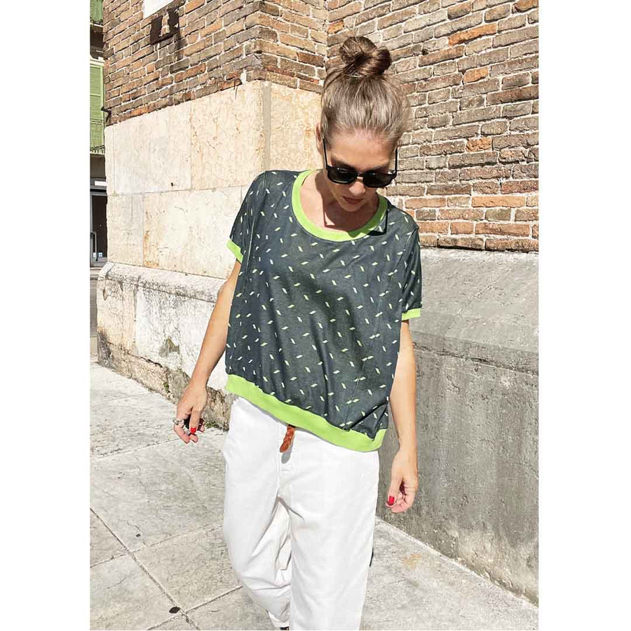 MASTER  jacquard - Maglia 100% cotone