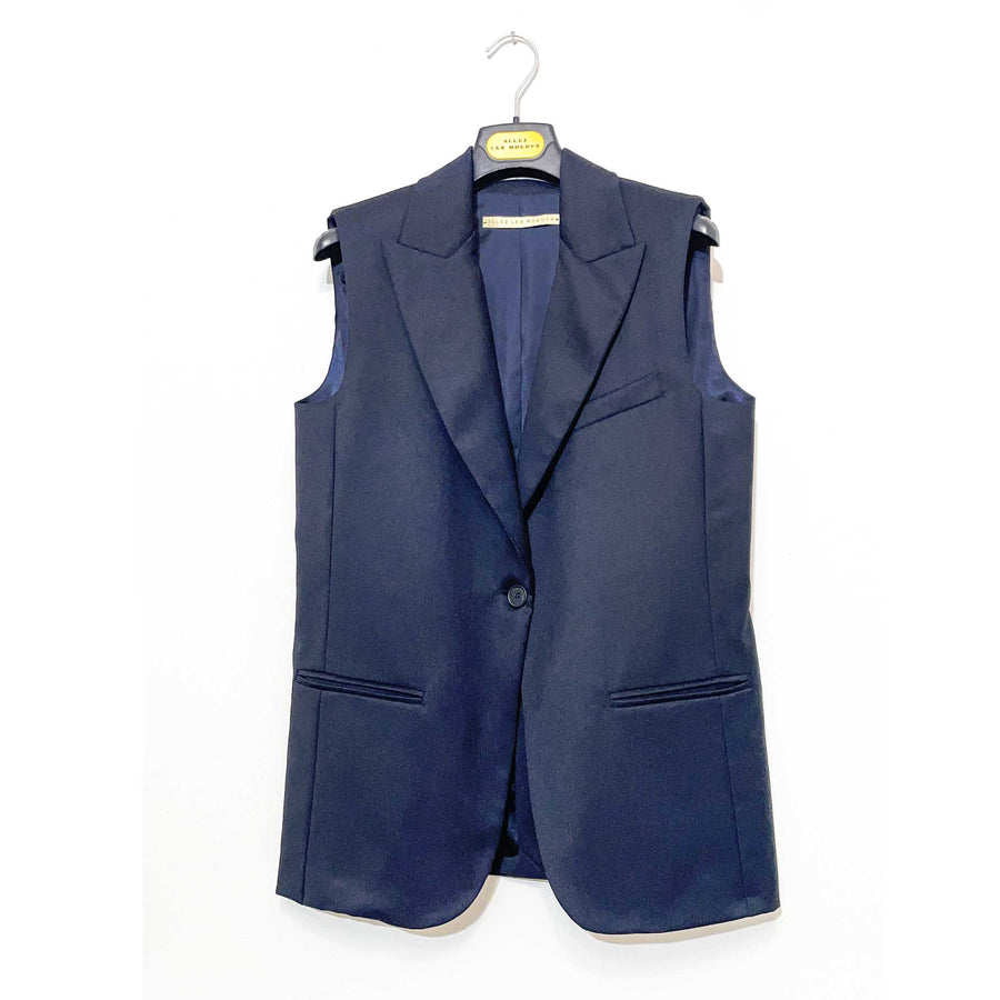 SOVET - Gilet gabardine lana