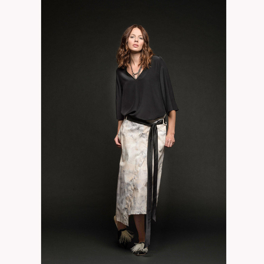 Vanna casacca - silk blouse €167 TOP